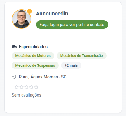 Exemplo de perfil profissional 1